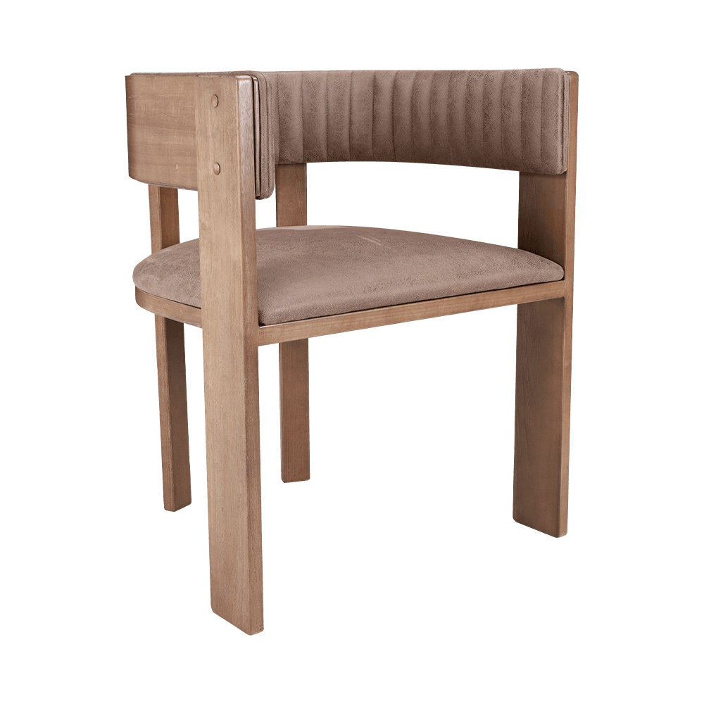 গৃহসজ্জার ভিনটেজ সলিড কাঠের ডাইনিং চেয়ার